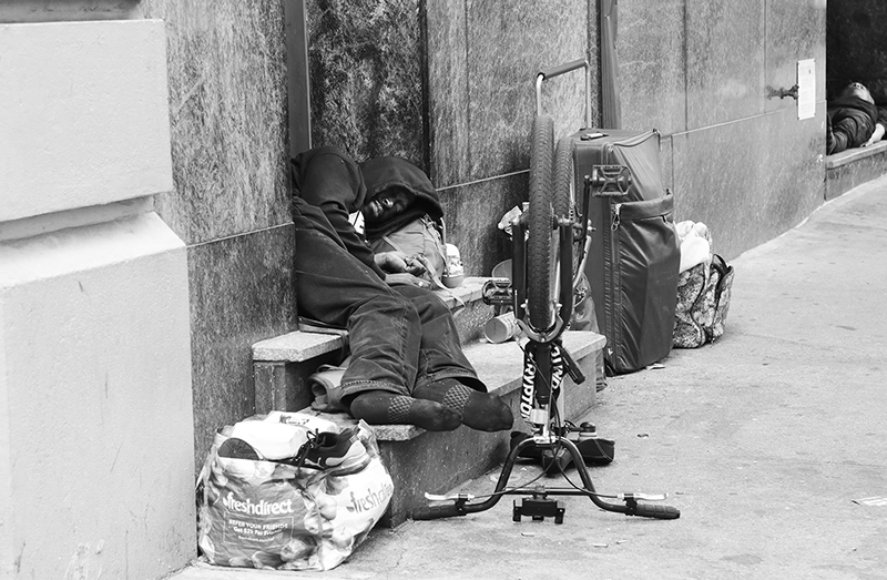 Homeless : Street Life : New York : Personal Photo Projects :  Richard Moore Photography : Photographer : 